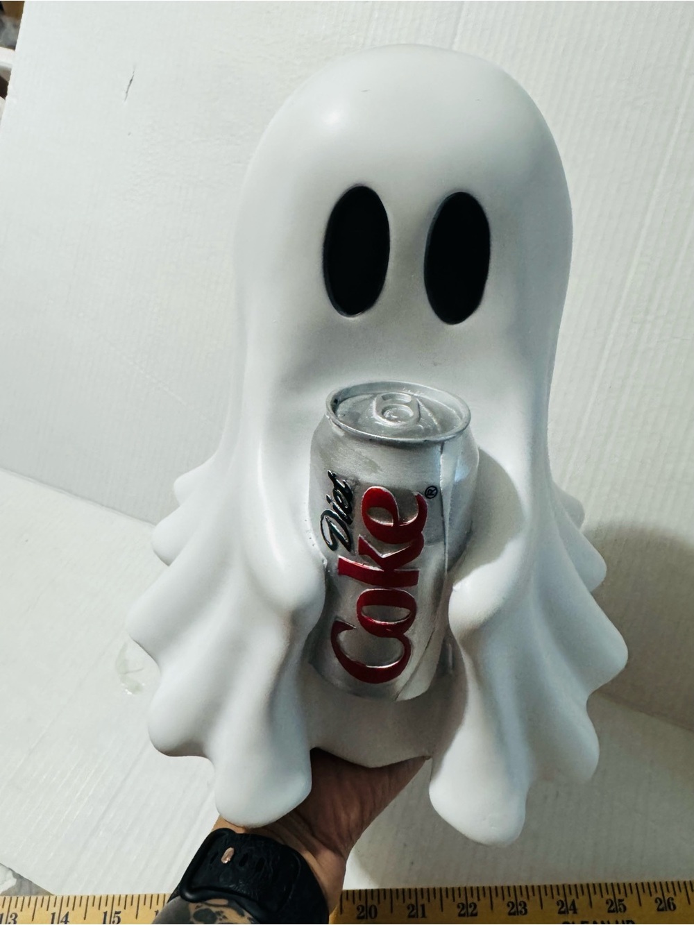 Diet Coke Ghost Halloween Decor BNWT - Picture 7 of 9